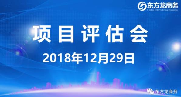 【項目評估會】東方龍商務舉行12月下旬項目評估會,41個優質項目經評估可對接政府園區 【項目評估會】東方龍商務舉行12月下旬項目評估會,41個優質項目經評估可對接政府園區