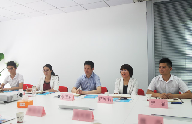 甘肅玉門市副市長帶隊考察東方龍商務平臺，交流委托招商引資戰略合作