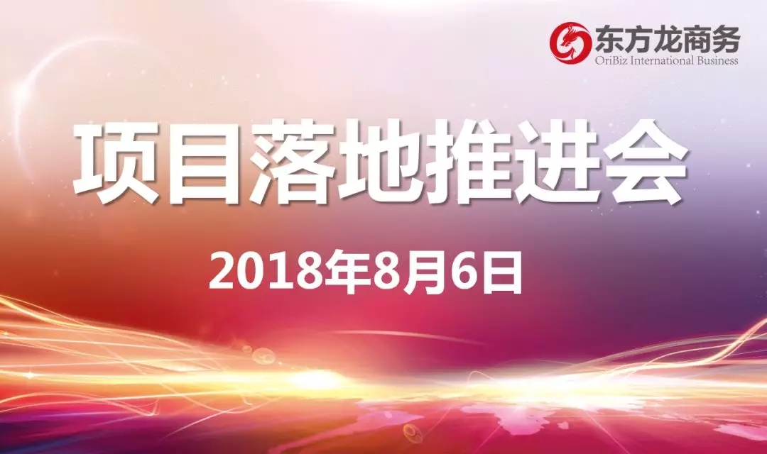【項(xiàng)目推進(jìn)】東方龍商務(wù)舉行項(xiàng)目落地推進(jìn)會(huì)，協(xié)調(diào)項(xiàng)目后續(xù)考察，制定重點(diǎn)項(xiàng)目落地方案