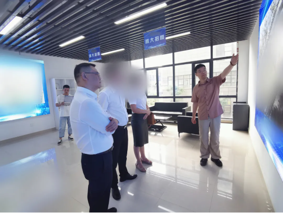 西門子等知名企業的合作伙伴！大型工業自動化設備擴建投資選址項目方成功對接考察江西某地方政府